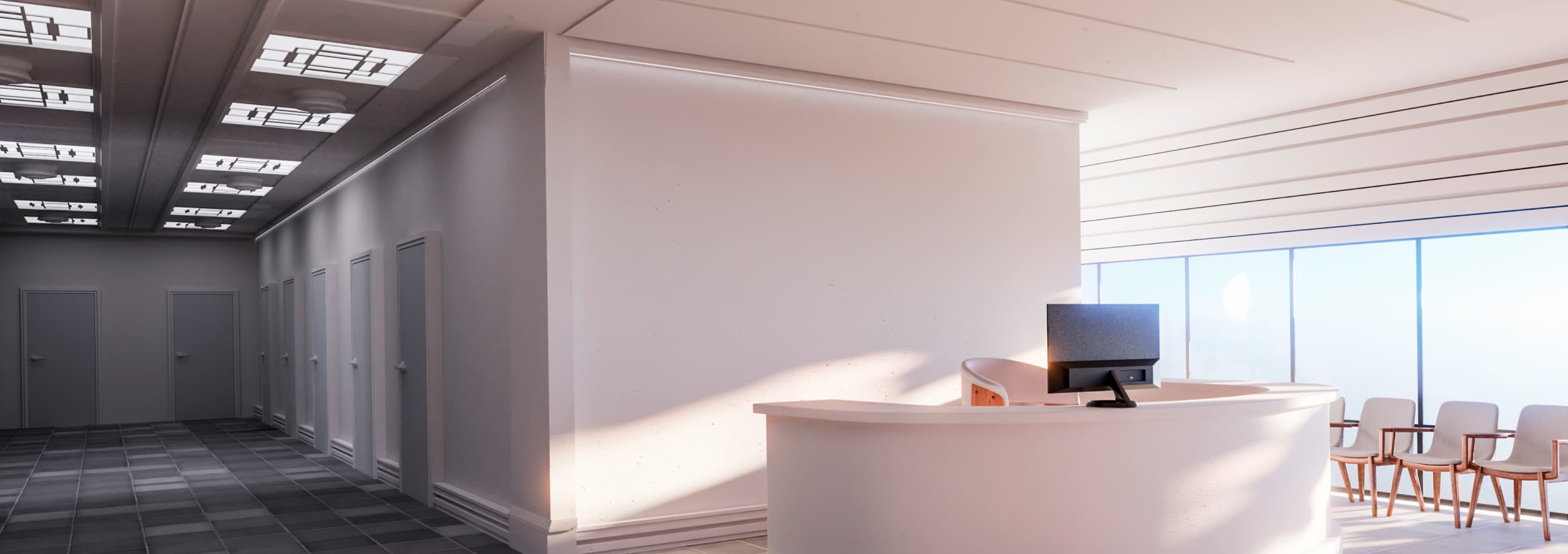 Office hallway