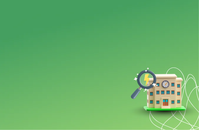 Edificio pubblico con sensori IoT e dashboard dei consumi per il monitoraggio energetico
